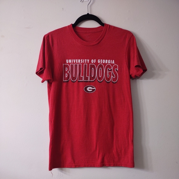 University of Georgia Tops - University of Georgia Soft Tee, Size Medium